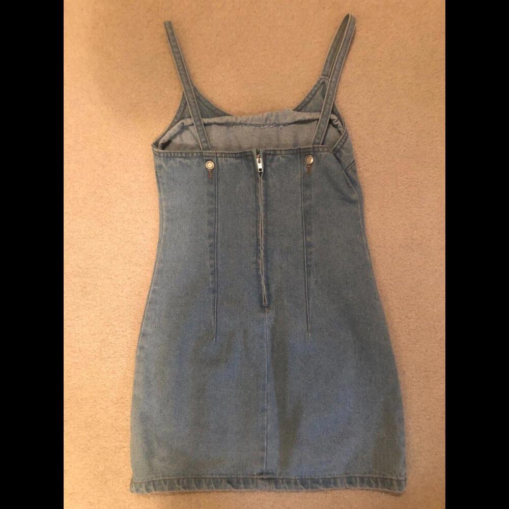 Forever 21 Denim Slip Dress
